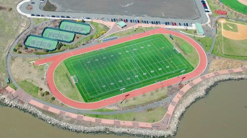 soccer field track