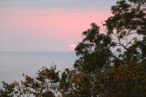 sochi sunset sea