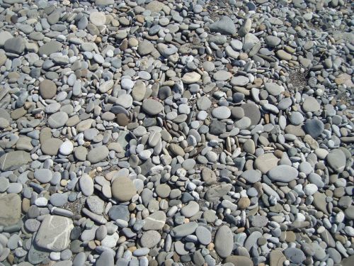 sochi beach stones