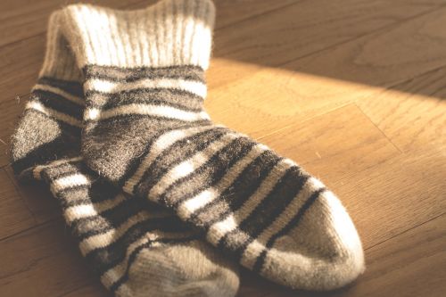 socks wool knitting clothing