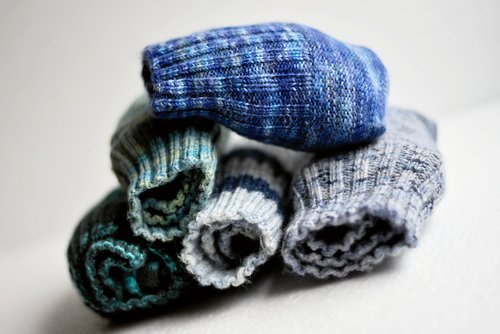 socks  wool  knit