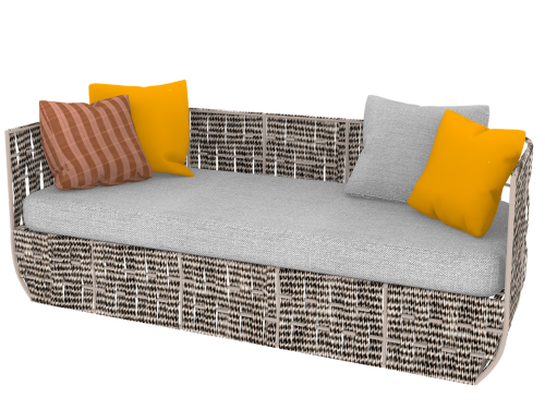 sofa 3d render