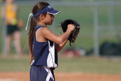 softball pitcher female