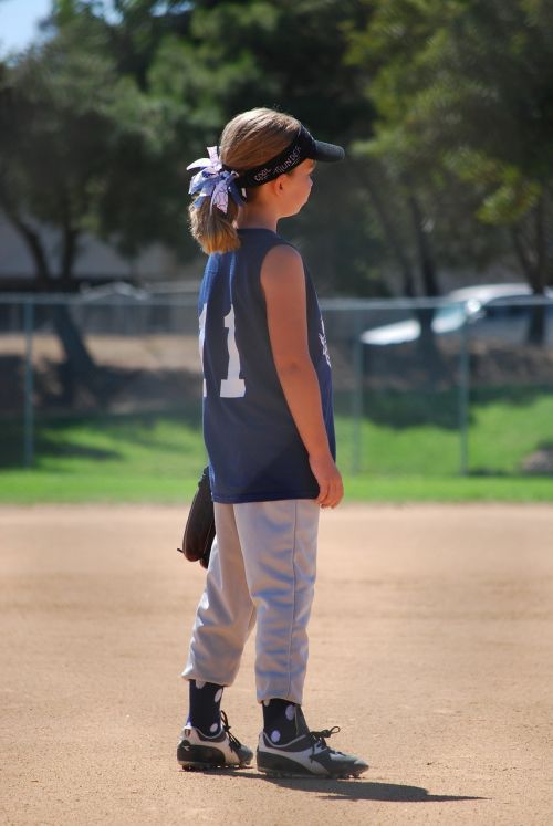 softball sports girl