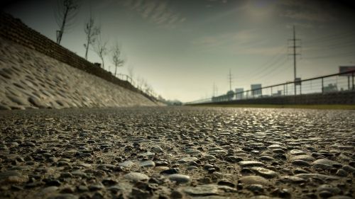 soil stones floor