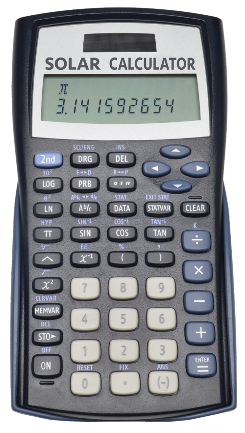 solar calculator pi