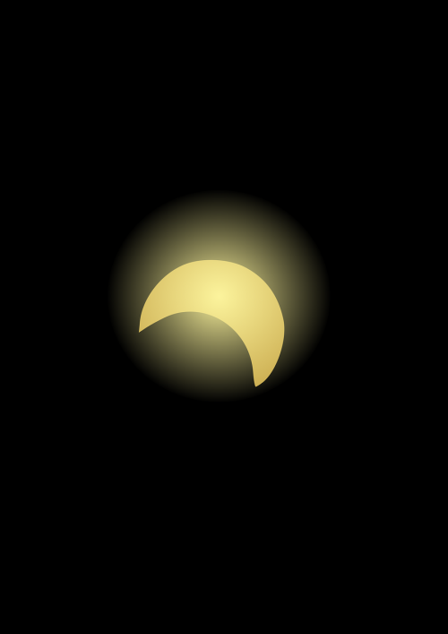 solar eclipse sun moon
