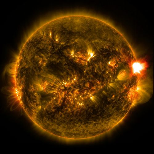 solar flare x class sun