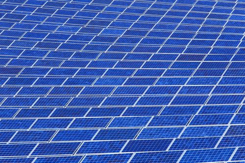solar panel array power sun