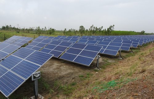 solar panels  renewable energy  photo-voltaic