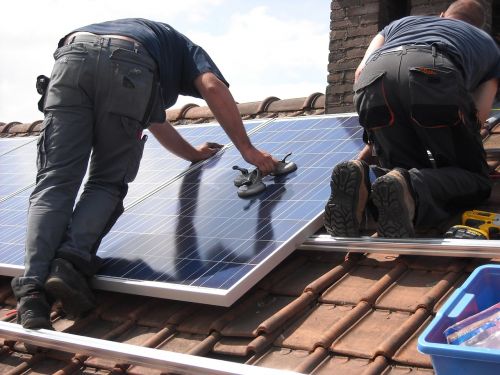 solar panels placement green energy