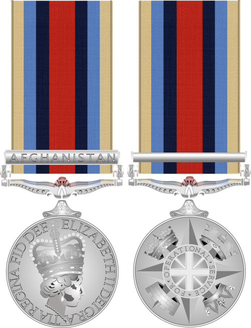 soldier afghanistan medal