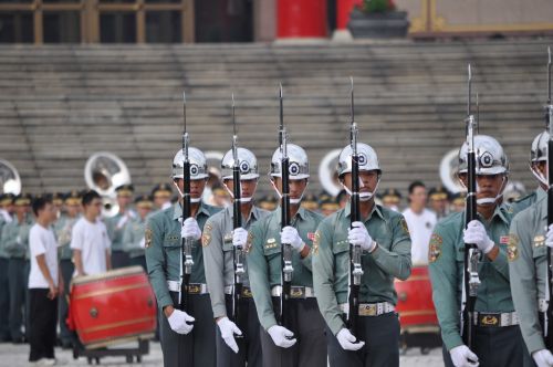 soldier honor guard taiwan