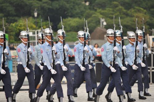 soldier honor guard taiwan