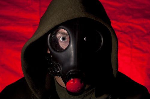 soldier oxygen restricting mask lenses