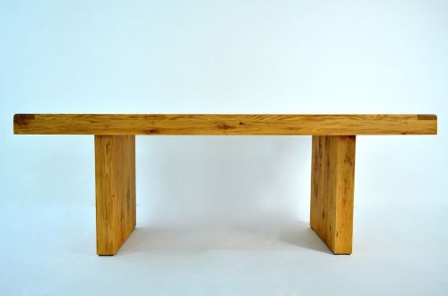solid oak tabletop