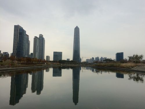 songdo landscape building