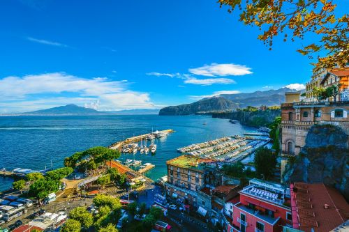 sorrento amalfi skyline