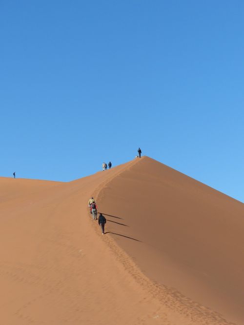 sossusvlie dunes ascent