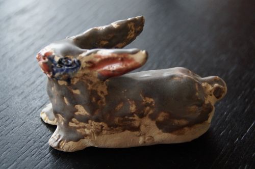 sound clay figure hare