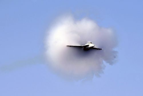 sound barrier navy jet supersonic