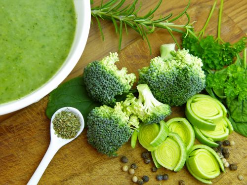 soup vegetables broccoli