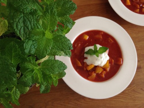 soup  tomato  basil
