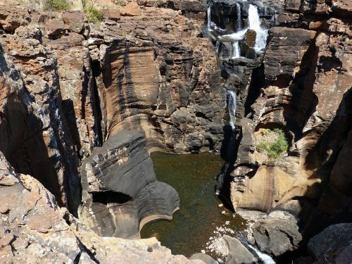 south africa erosion drakensberg mountains