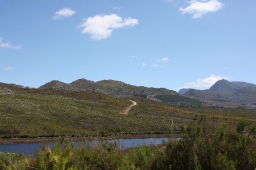south africa landscape lake