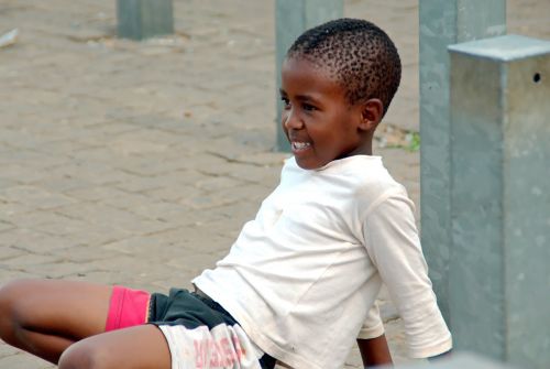 south africa child schoolboy