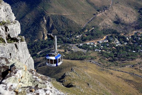 south africa table mountain cable car