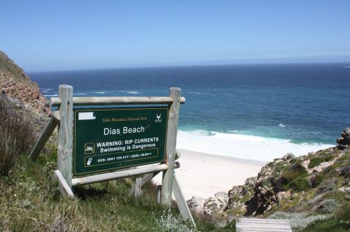 south africa dias beach shield