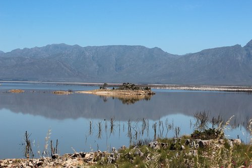 south africa  theewaterskloofdam  reservoir