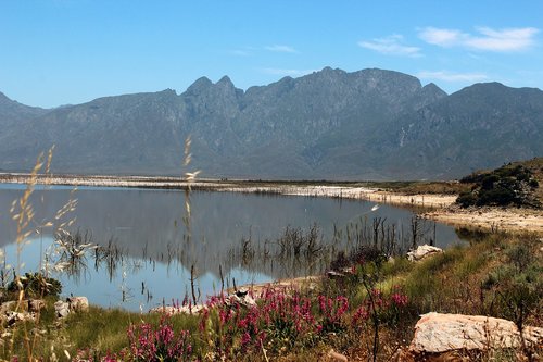 south africa  theewaterskloofdam  reservoir