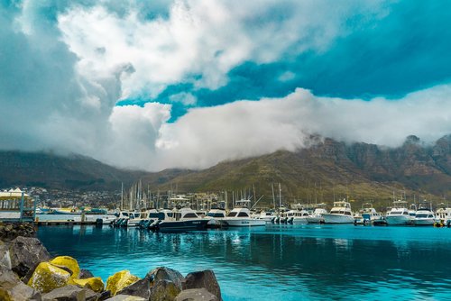 south africa  landscape  pier