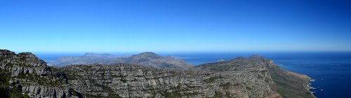 south africa  table mountain  landscape