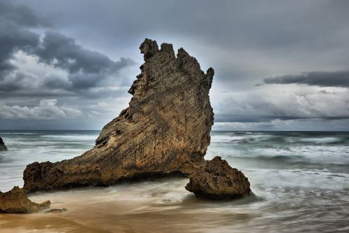 south africa ocean rock