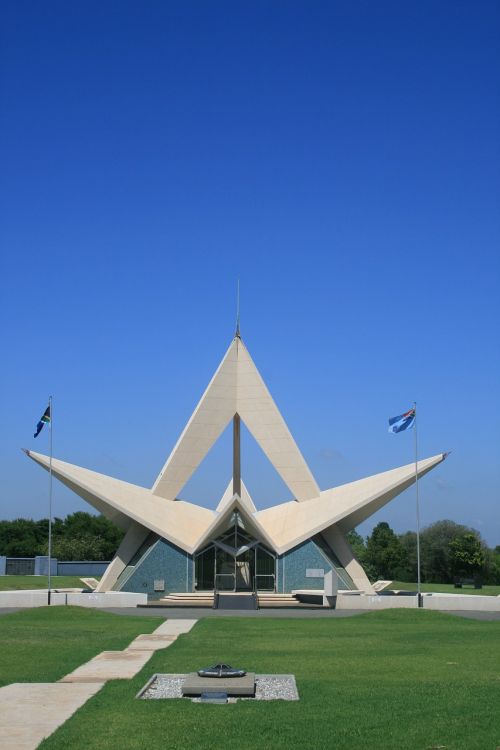 south african air force memorial monument star design
