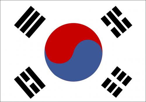 south korea flag republic of korea