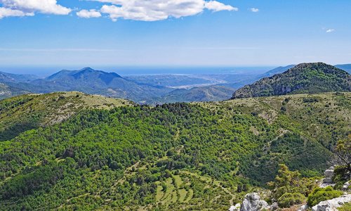 south of france  maritime alps  mediterranean