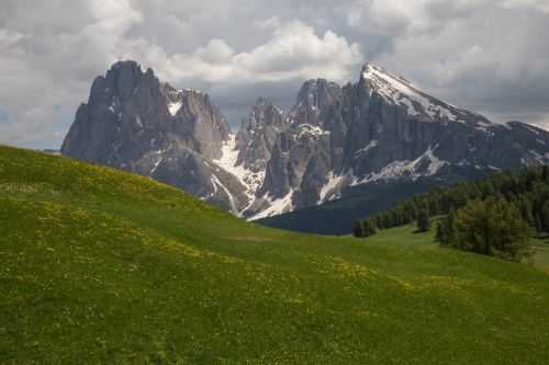 south tyrol seiser alm mountains