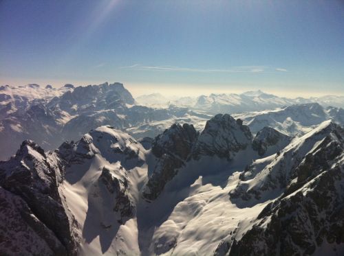 south tyrol dolomites snow