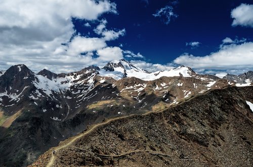 south tyrol  mountains  trail