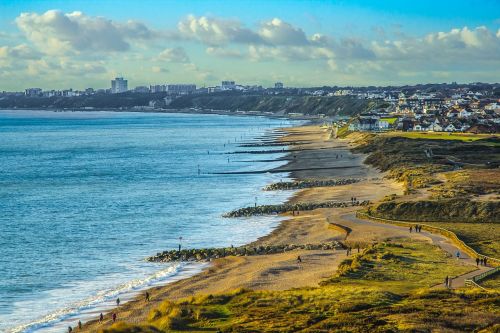 southbourne beach panorama