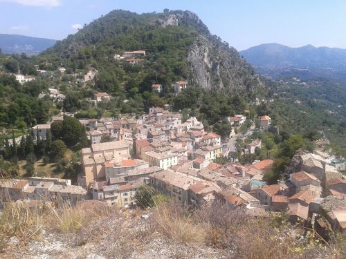 southern france tourist landscape