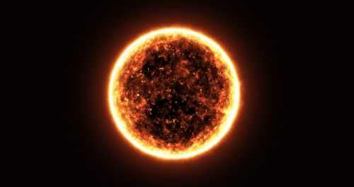 space sun planet