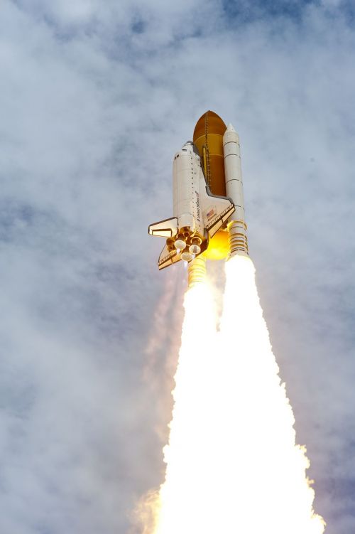 space shuttle atlantis liftoff mission