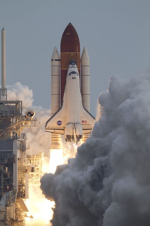 space shuttle endeavour liftoff launch