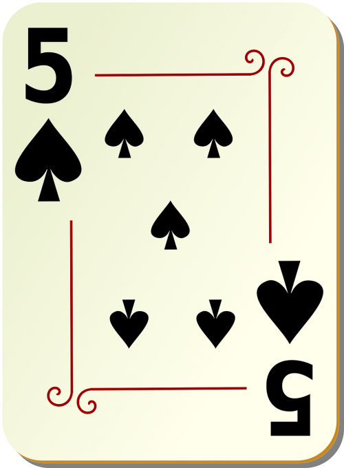 spades five 5