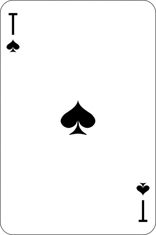 spades ace deck
